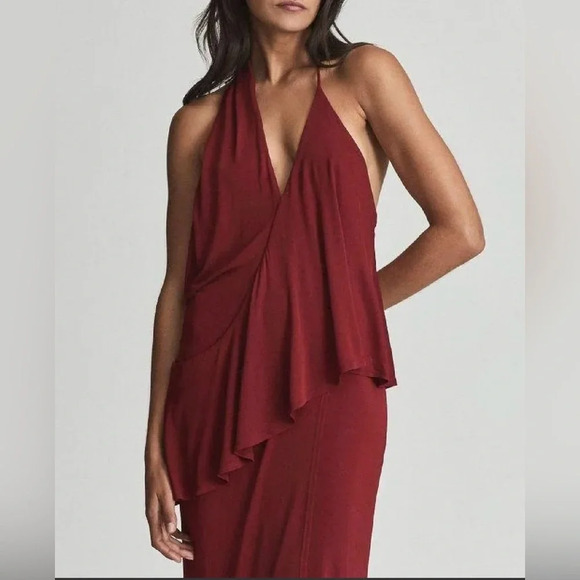 Reiss Xena Strappy Open Back Cocktail Dress - Picture 6 of 13